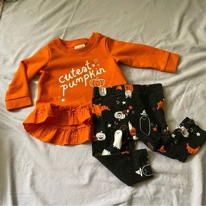 Cat & Jack Baby 3-6M ‘Cutest Pumpkin’ Outfit